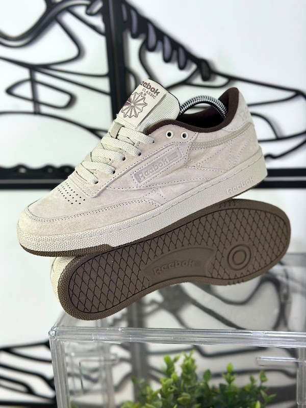 Reebok Club C Beige Marrón
