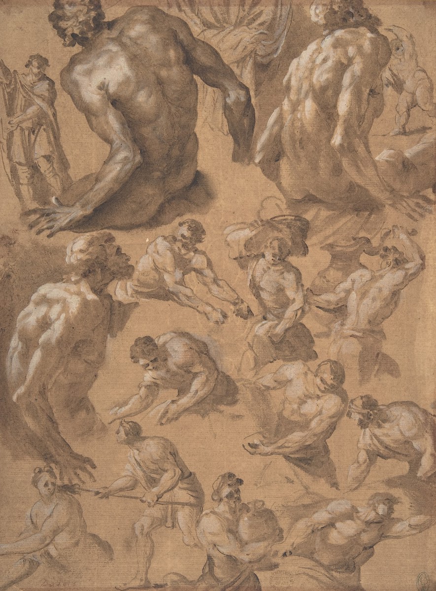 Figure Studies 17th century