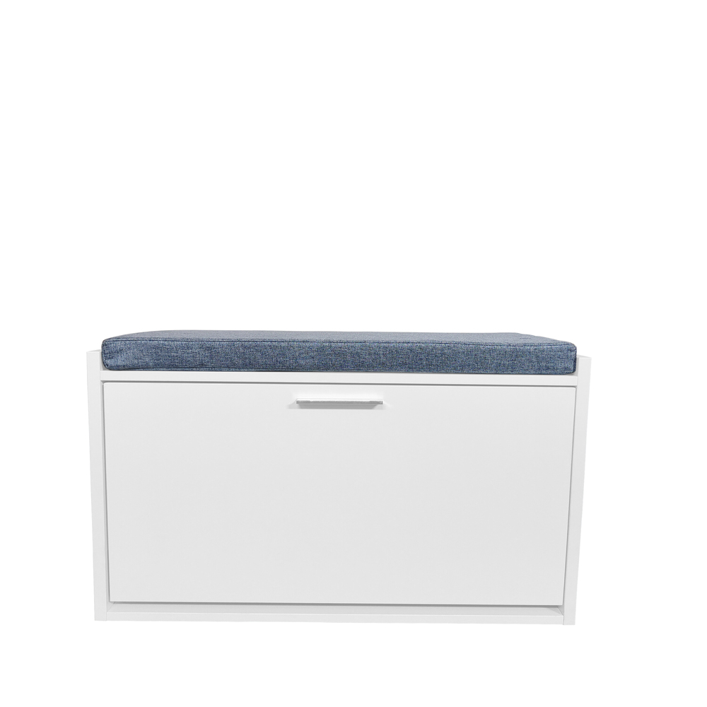 Zapatera de madera Cazedis™ color blanco