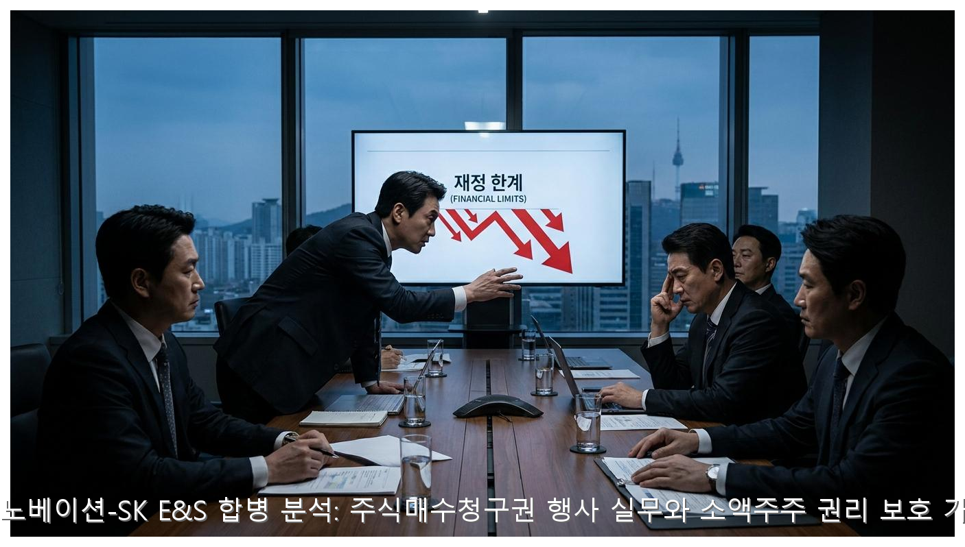 SK이노베이션-SK E&S 합병 분석: 주식매수청구권 행사 실무와 소액주주 권리 보호 가이드 핵심 안내 및 분석 인포그래픽 (7)