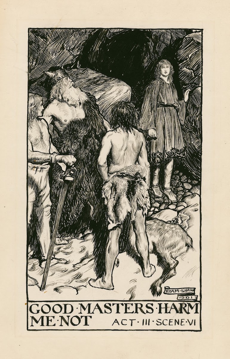Cymbeline Good masters harm me not Act III Scene VI 1900
