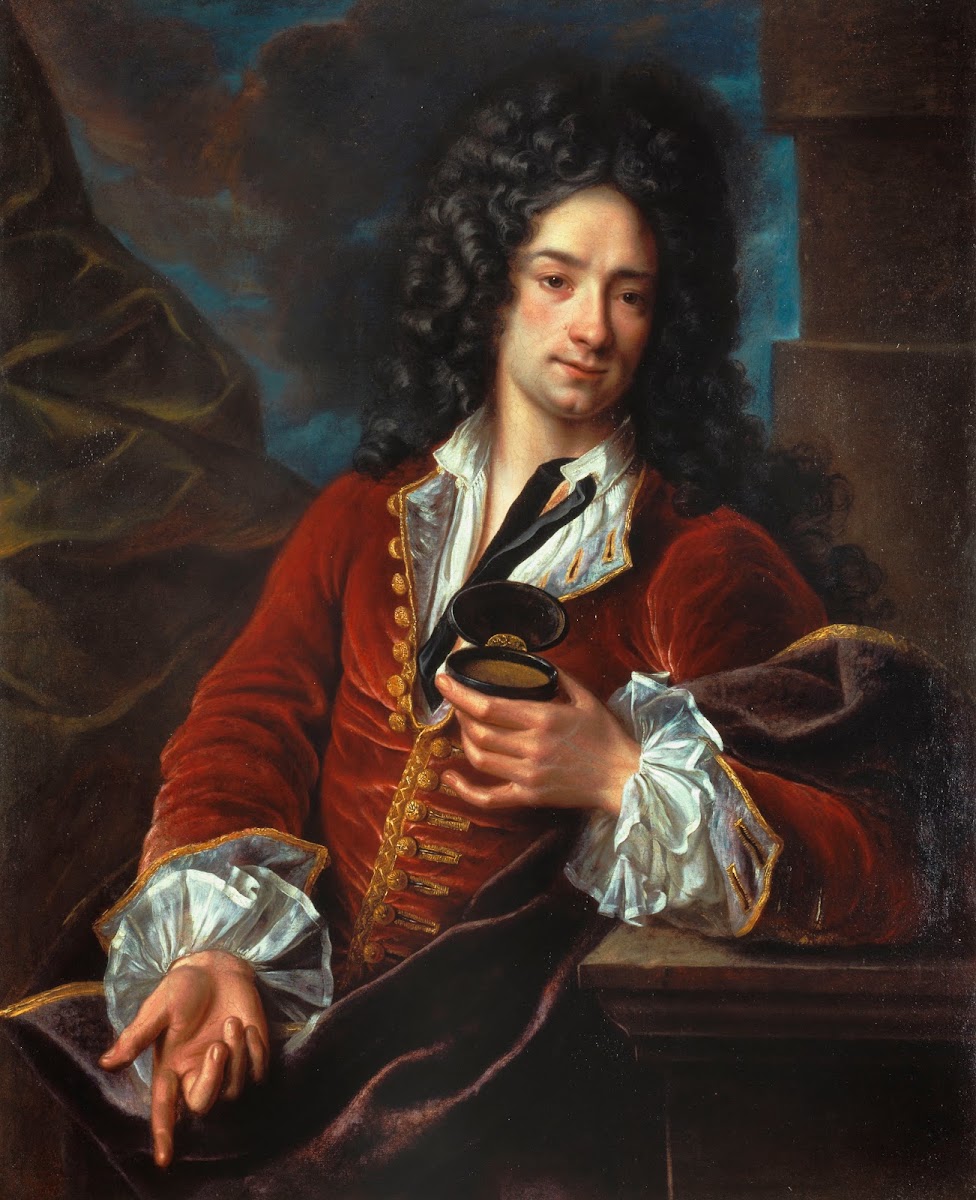 Gentilhomme prisant du tabac 1694   1734