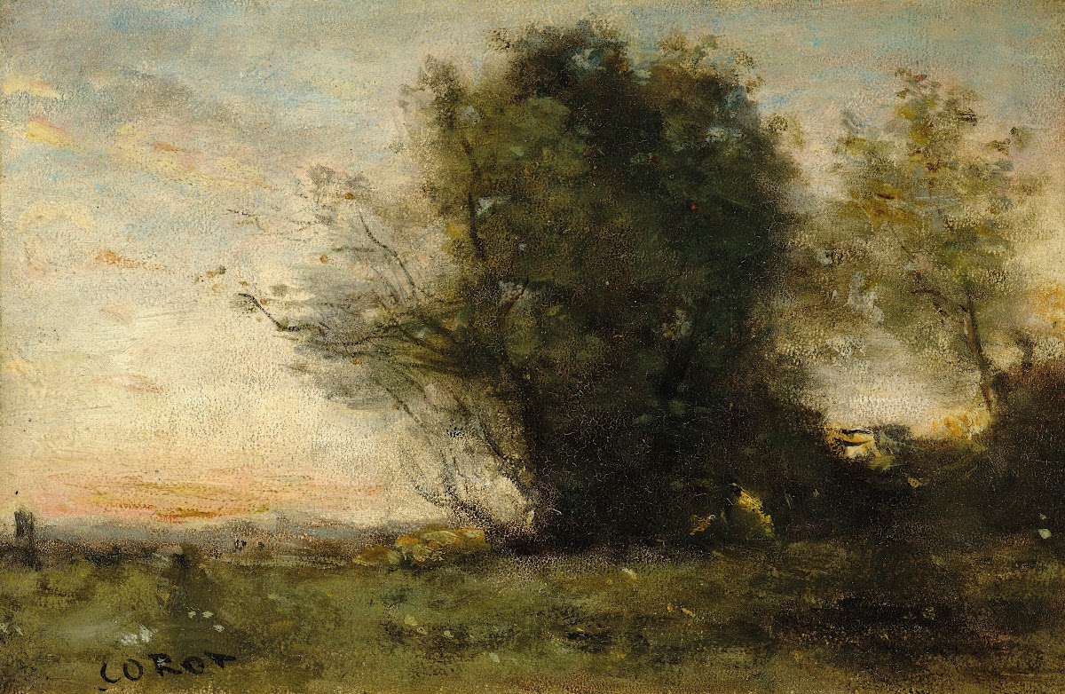 Fraîcheurs du soir circa 1860 1865