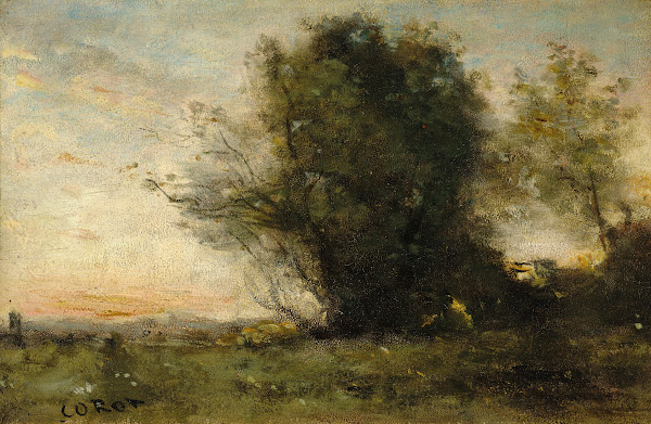 Fraîcheurs du soir circa 1860 1865