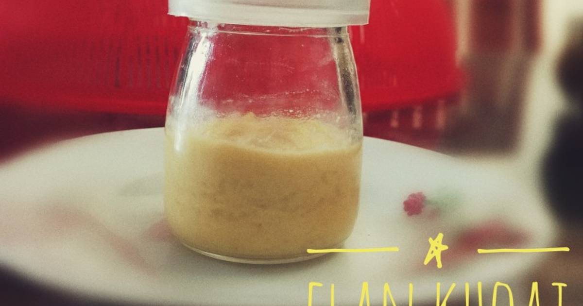 Flan khoai lang