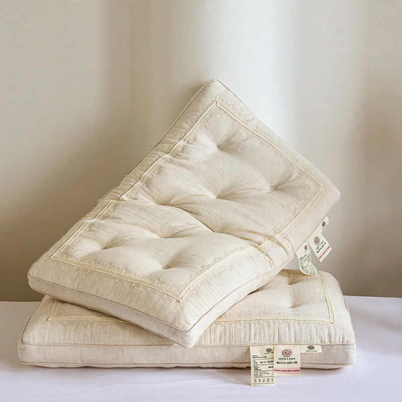 Pillow with Linen Filling, Rectangle