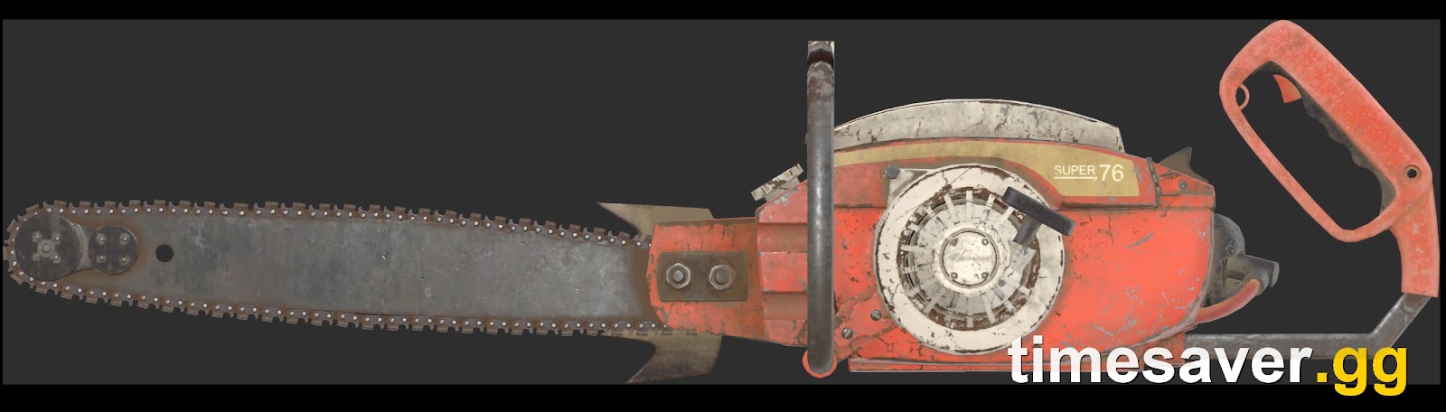 The Chainsaw weapon in Fallout 76, a two-handed automatic melee weapon