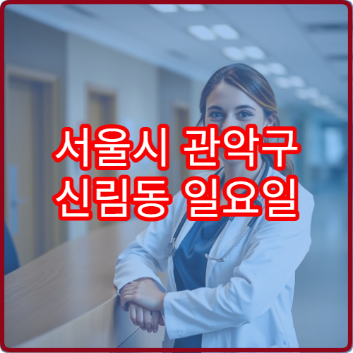 서울시 관악구 신림동 일요일 정신건강의학과 진료 병원