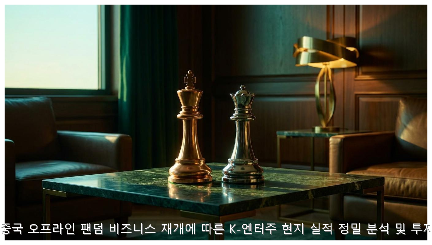 2026년 중국 오프라인 팬덤 비즈니스 재개에 따른 K-엔터주 현지 실적 정밀 분석 및 투자 가이드 핵심 안내 및 분석 인포그래픽 (5)