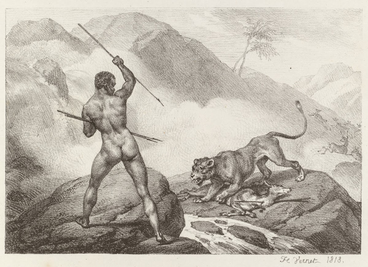 African Hunter Chasseur Africain 1818