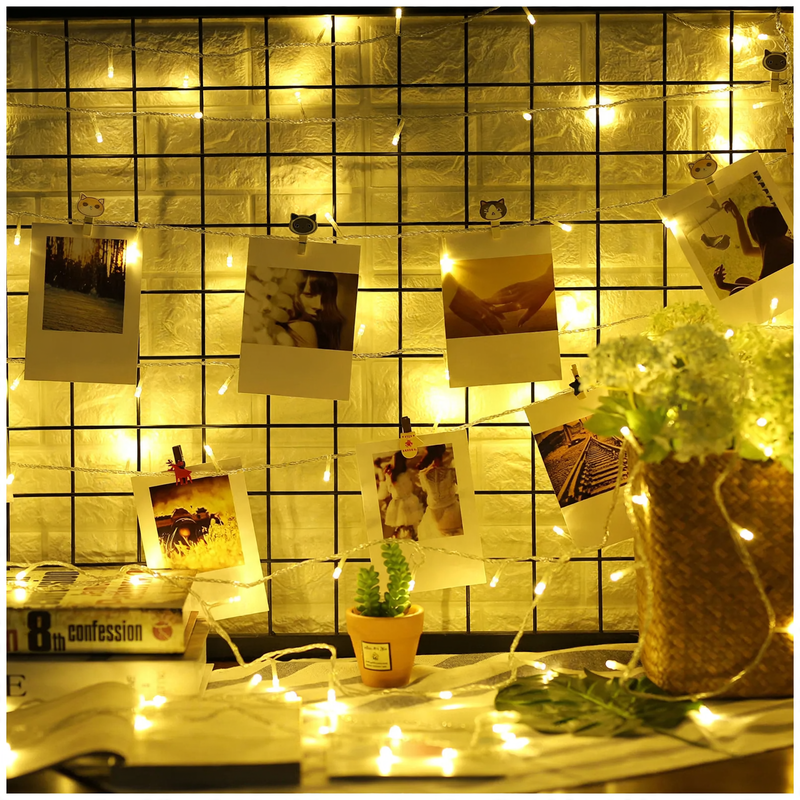 LED string lights for festive decoration