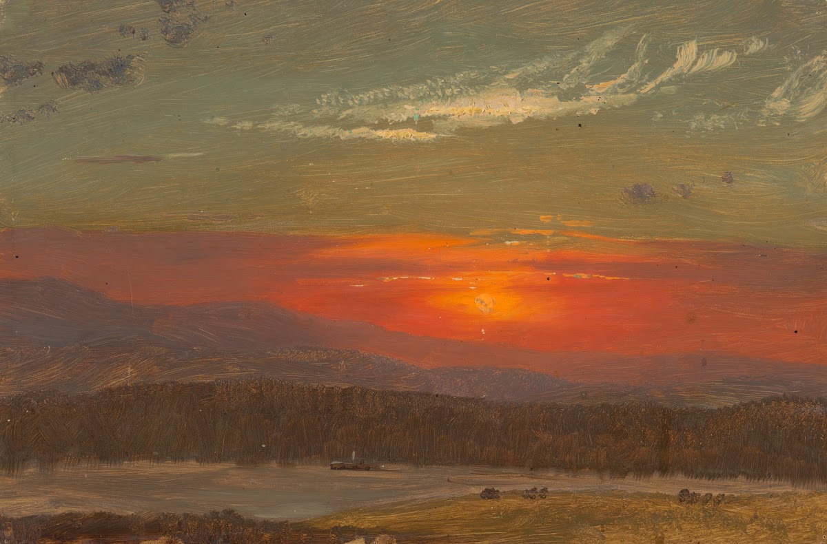 Sunset over the Catskills 187080