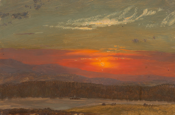 Sunset over the Catskills 187080