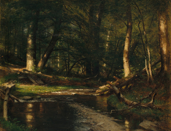 The Brook in the Woods ca 188586