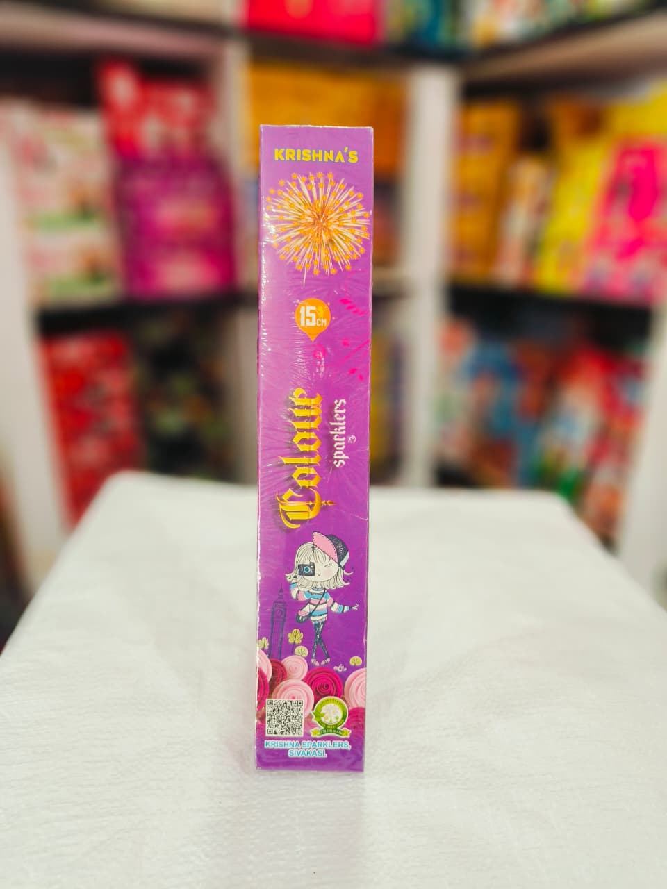 15 CM COLOUR SPARKLERS