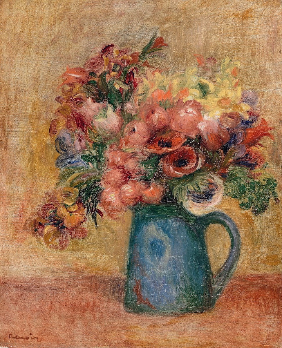 Vase of Flowers Vase de fleurs  c 1889