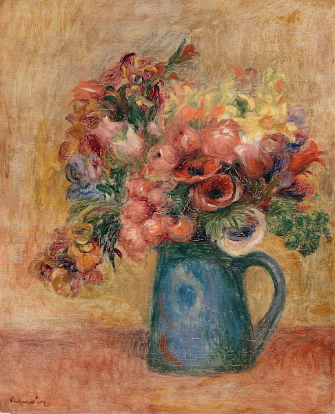 Vase of Flowers Vase de fleurs  c 1889