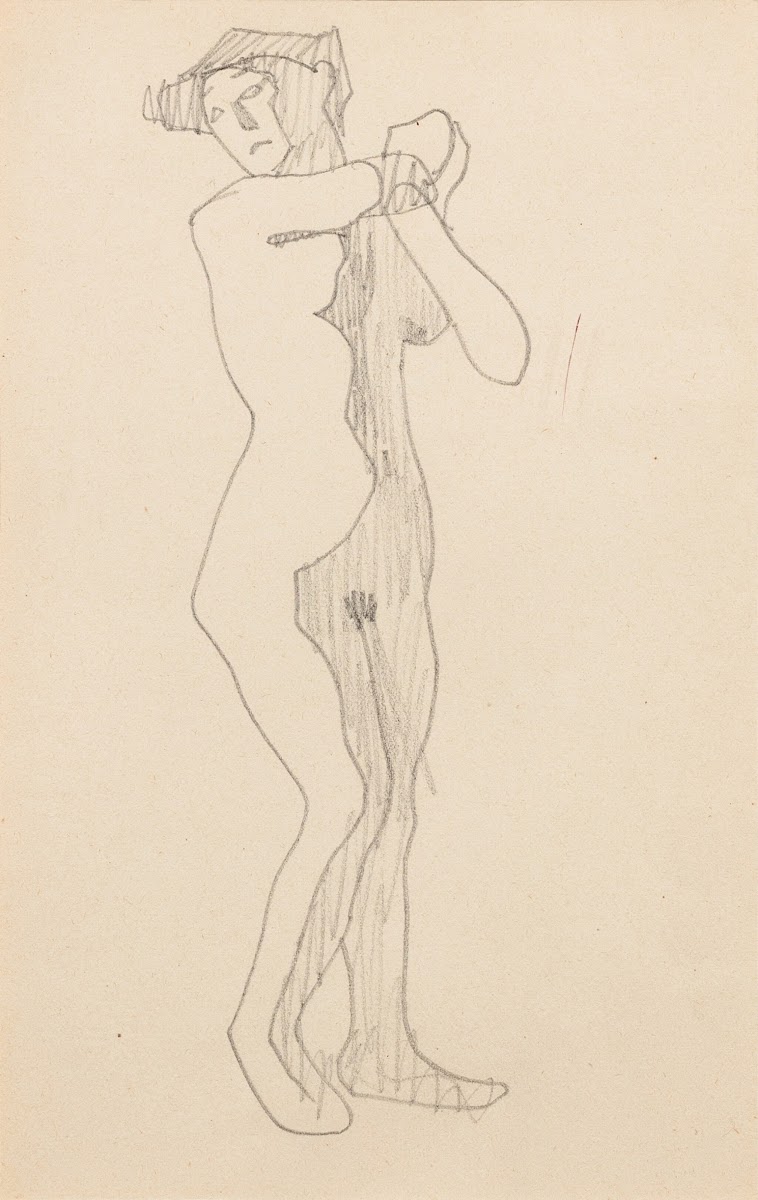 Femme nue debout 1905 1907
