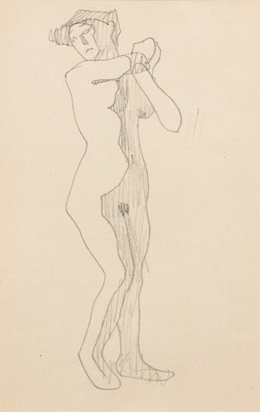 Femme nue debout 1905 1907