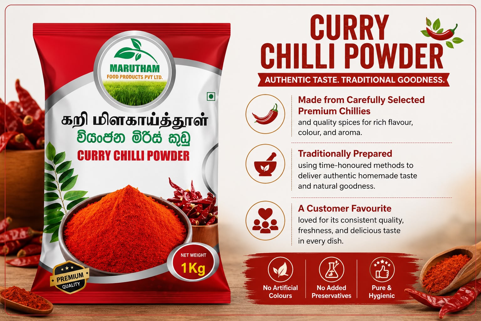 Murunga Mixed Red Rice Flour
