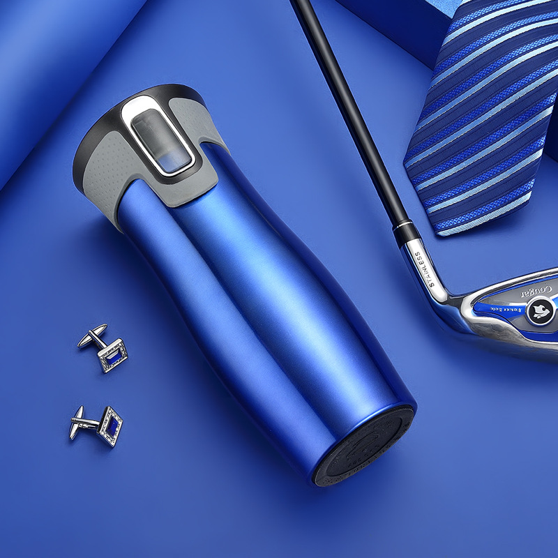 Double-walled stainless steel insulated cup
