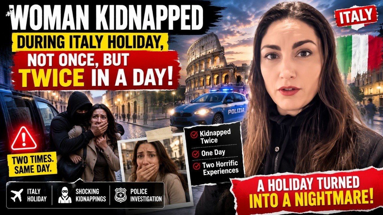 Australian Woman Kidnapped Twice in Sicily Holiday Horror