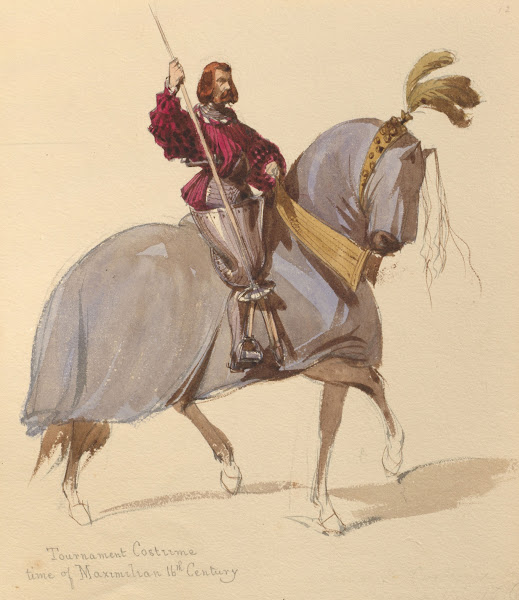 Sketches of costume Pl077 1842
