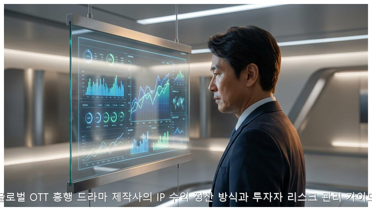 글로벌 OTT 흥행 드라마 제작사의 IP 수익 정산 방식과 투자자 리스크 관리 가이드 핵심 안내 및 분석 인포그래픽 (4)