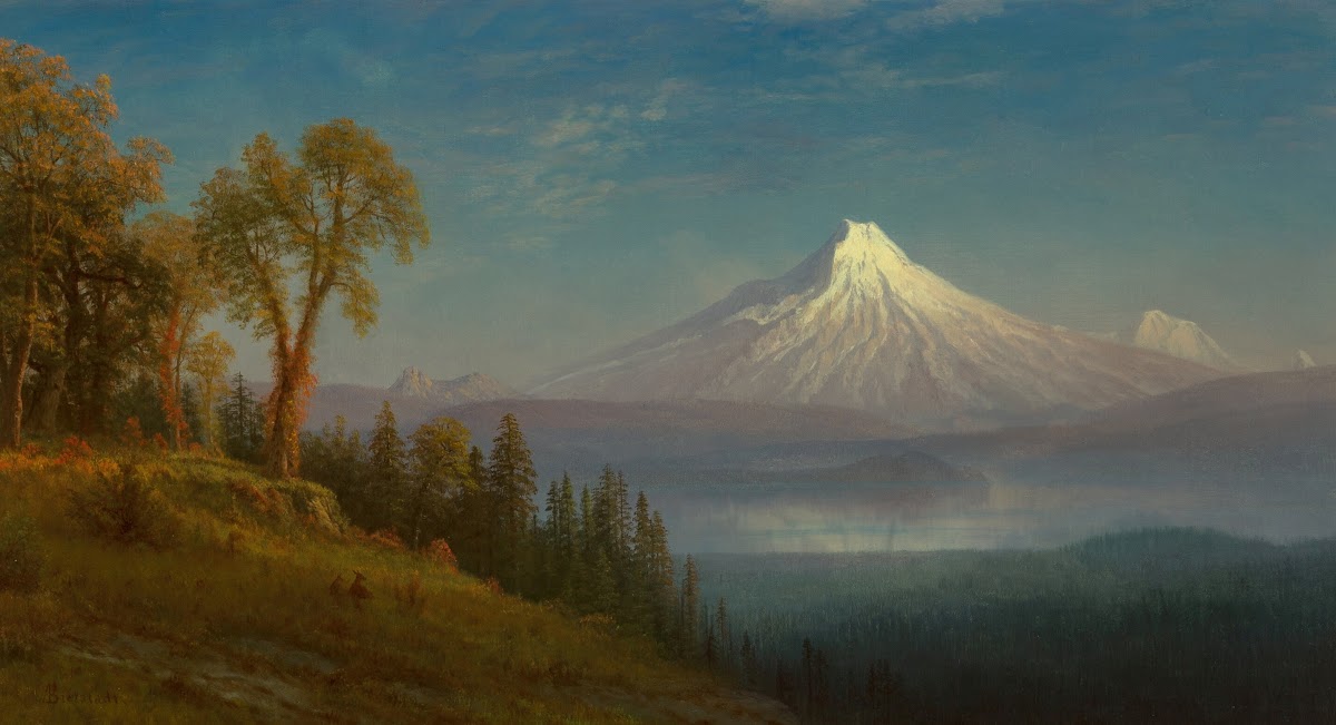 Mount St Helens Columbia River Oregon 1889