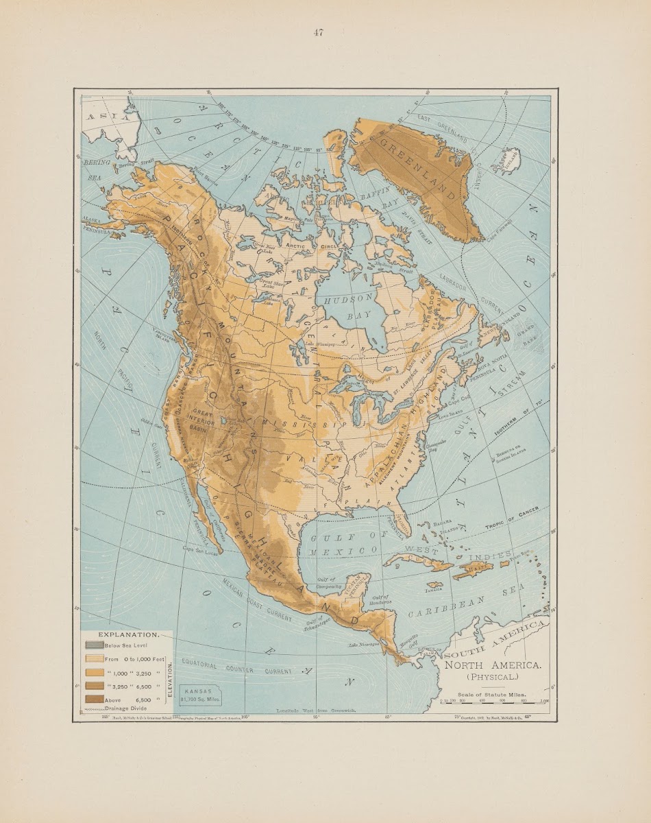 North America Physical 1907