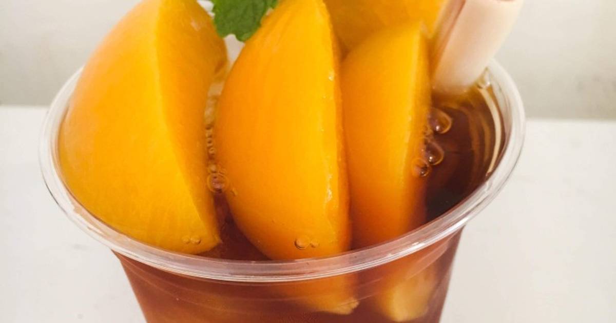 Trà đào cam sả