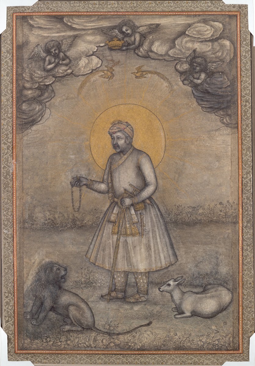Portrait Of The Aged Akbar C 164050