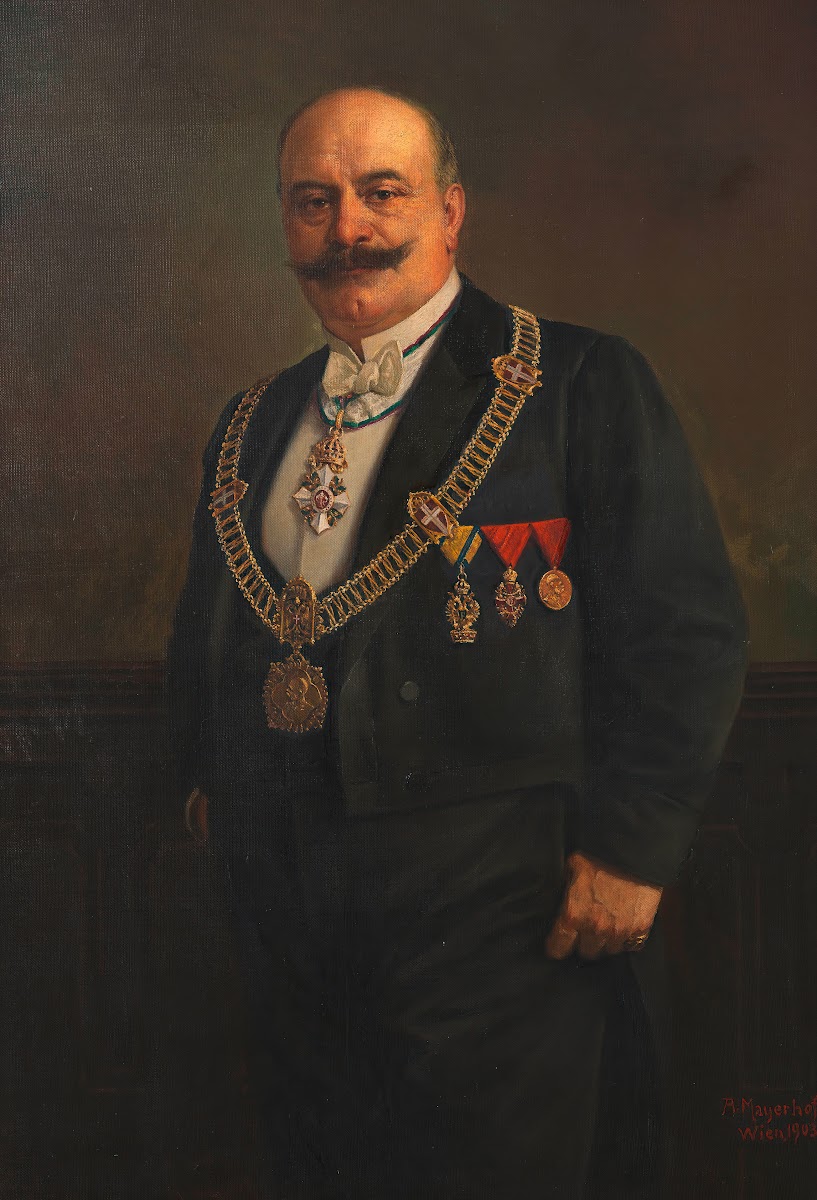 Franz Rienössl Bezirksvorsteher 1903