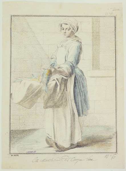 Les cris de Paris La marchande de carpe vive 1698   1762