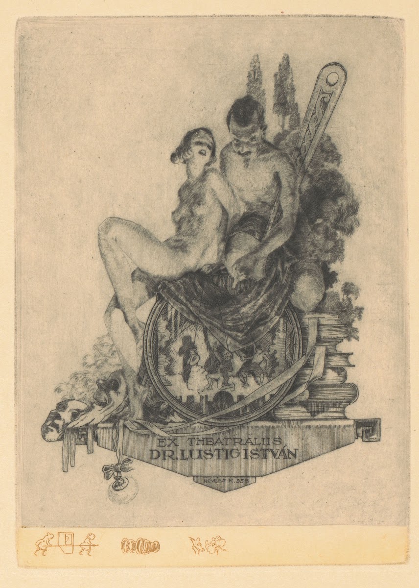 Ex libris van István Lusztig