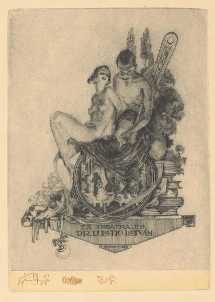 Ex libris van István Lusztig