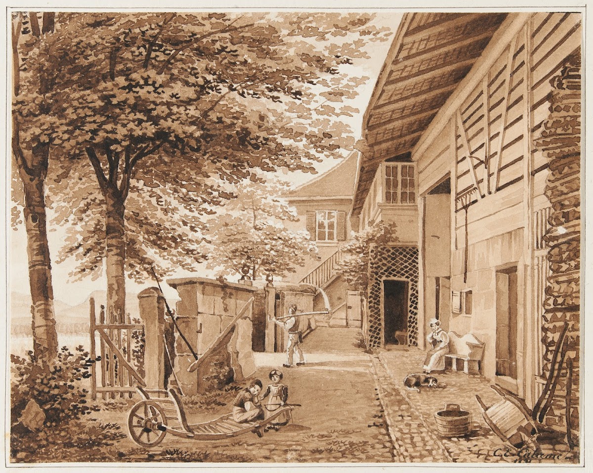 Souvenir de la maison de Spitel Acker 1831