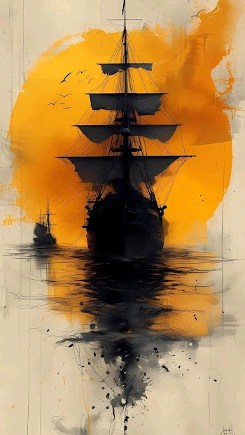 Ship Painting Picture