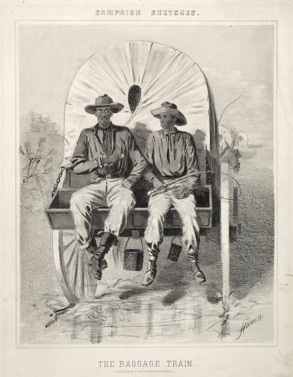 Campaign Sketches The Baggage Train 1863
