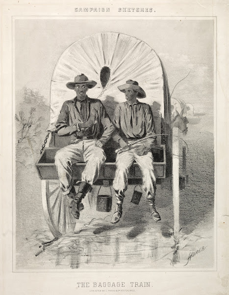 Campaign Sketches The Baggage Train 1863