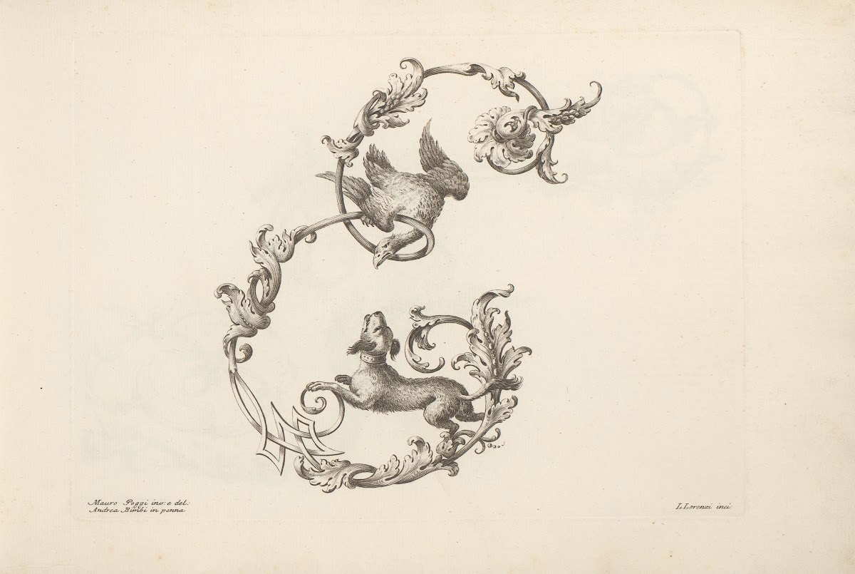 Letter E 1745 1765