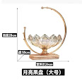 Metal Moon Fruit Plate Ornament