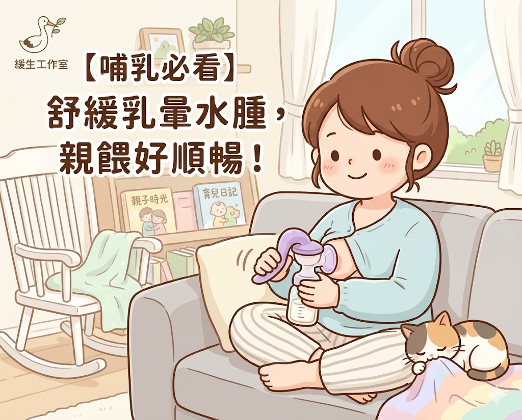 乳暈水腫緩解