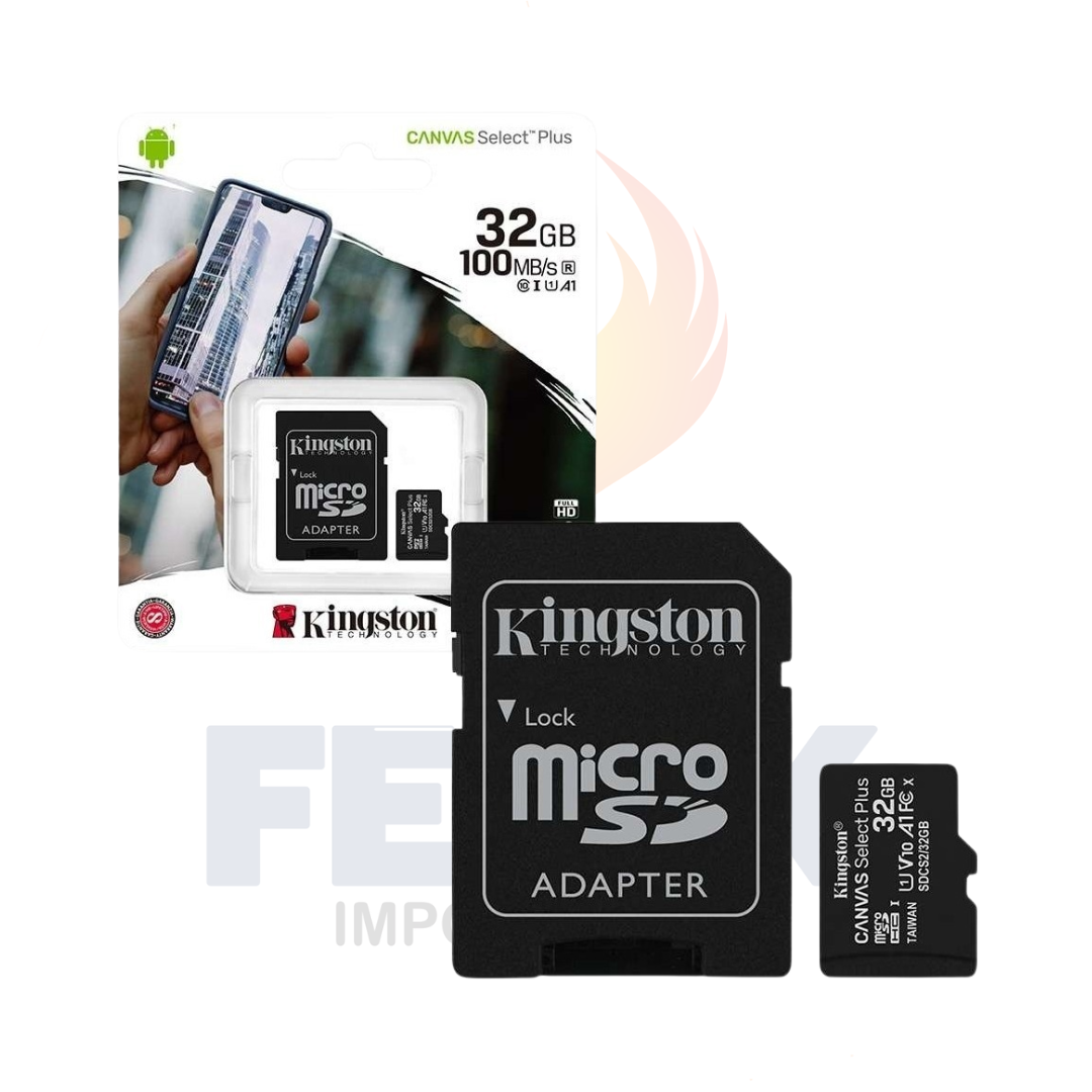 Memoria Micro Sd 32 Gb Kingston Class 10 Original