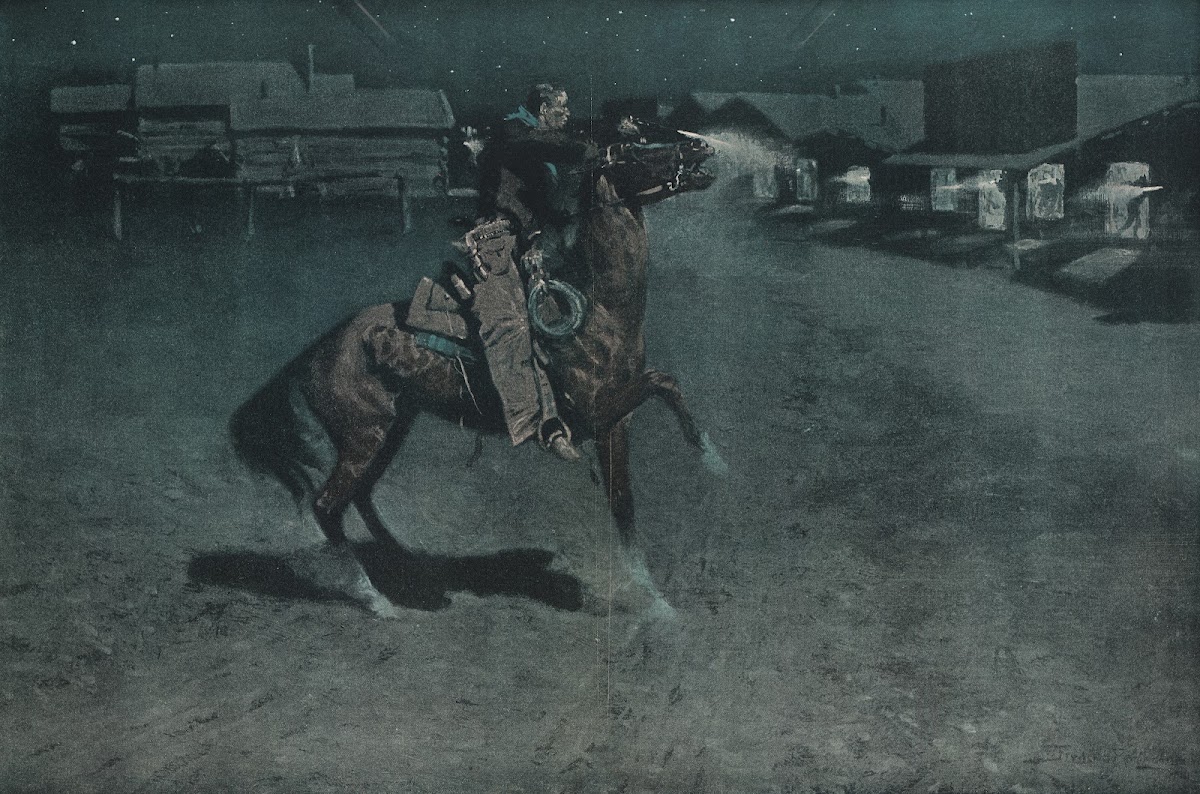 An argument with the town marshall 1905
