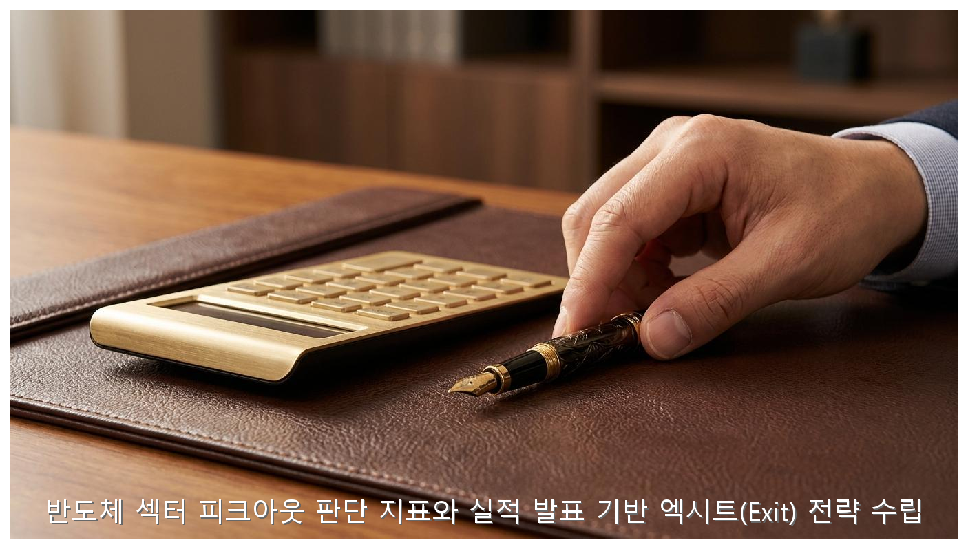 반도체 섹터 피크아웃 판단 지표와 실적 발표 기반 엑시트(Exit) 전략 수립 핵심 안내 및 분석 인포그래픽 (5)