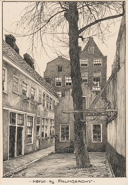 Het Hofje aan de Palmgracht te Amsterdam 20th century