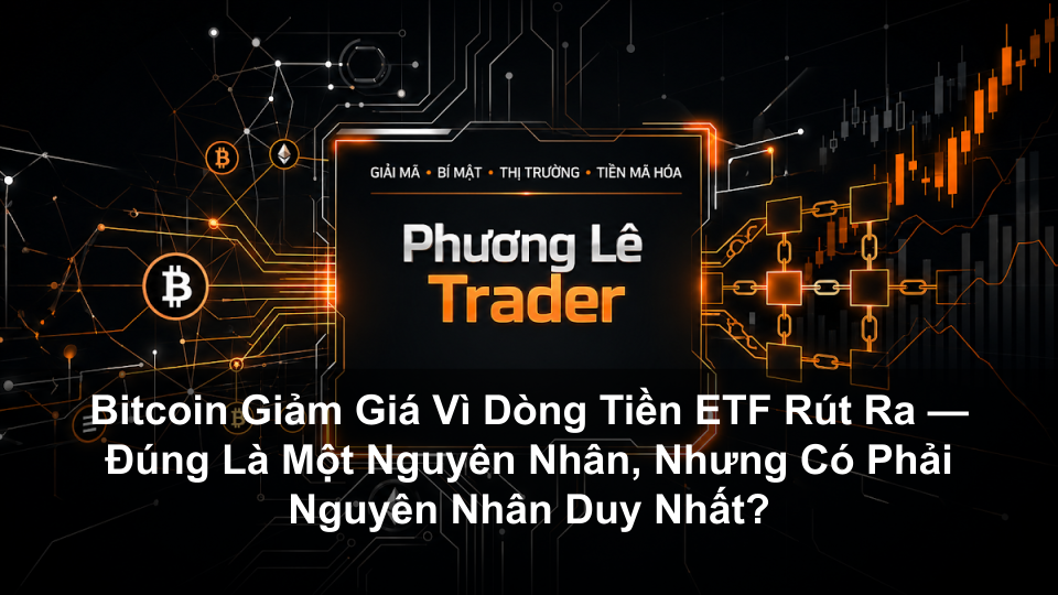 Bitcoin Giảm Giá Vì Dòng Tiền ETF Rút Ra — Đúng Là Một Nguyên Nhân, Nhưng Có Phải Nguyên Nhân Duy Nhất?