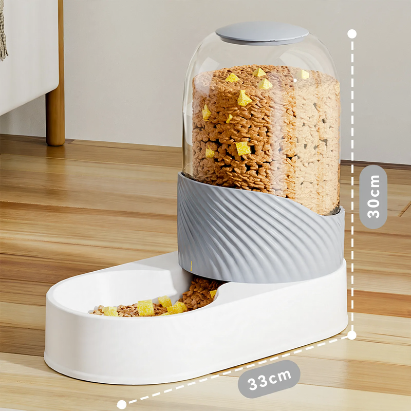 Automatische Futter- und Trinkanlage für Haustiere