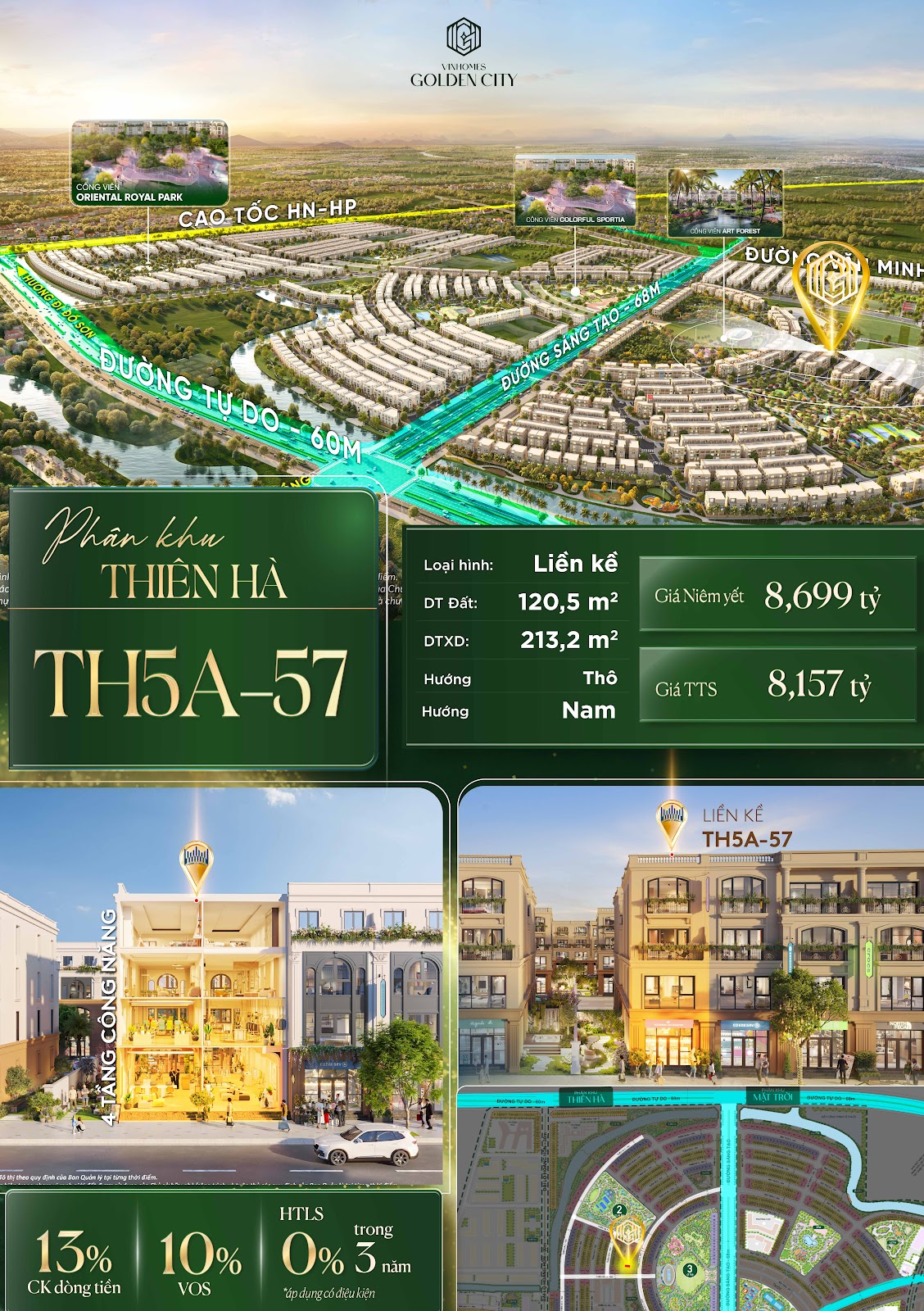 TH5A-57 VINHOMES GOLDEN CITY